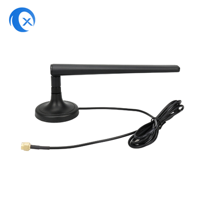 600MHz - antena del montaje magnético del conector de 6GHz SMA con el cable RG174