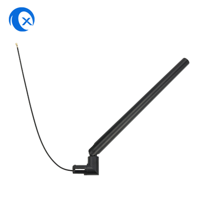 antena del conector del gigahertz Omni RF UFL de la antena 2,4 de 4DBI Omni Wifi