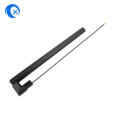 antena del conector del gigahertz Omni RF UFL de la antena 2,4 de 4DBI Omni Wifi