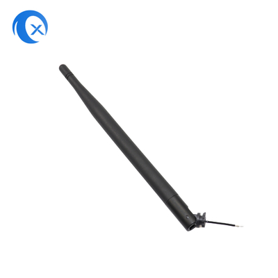 Conector de goma Bendable negro de Ipex de la antena del pato con impedancia de 50 ohmios