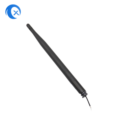 Conector de goma Bendable negro de Ipex de la antena del pato con impedancia de 50 ohmios