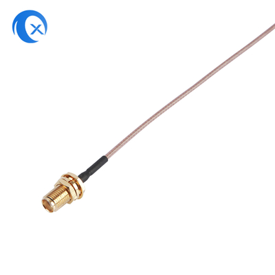 Hembra coaxial flexible de Jumper With RP SMA de la antena de receptor de RG316 Wifi
