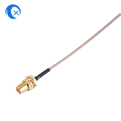 Hembra coaxial flexible de Jumper With RP SMA de la antena de receptor de RG316 Wifi