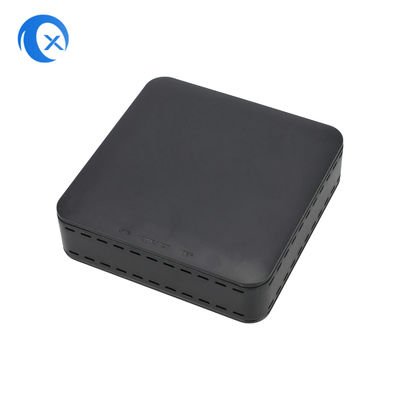 Las piezas plásticas de la inyección del OEM modificaron al MINI router del wifi para requisitos particulares del ABS negro