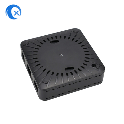 Las piezas plásticas de la inyección del OEM modificaron al MINI router del wifi para requisitos particulares del ABS negro