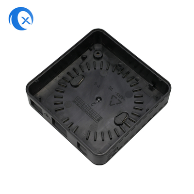 Las piezas plásticas de la inyección del OEM modificaron al MINI router del wifi para requisitos particulares del ABS negro
