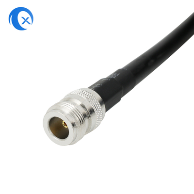 N-tipo de pequeñas pérdidas hembra de los montajes de cable coaxial de LMR 400 RF al conector macho de RPSMA