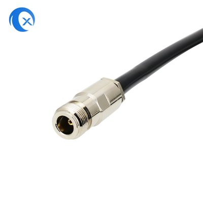 Varón de los montajes de cable coaxial de LMR 400 RF N al cable de puente femenino