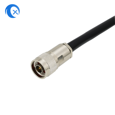 Varón de los montajes de cable coaxial de LMR 400 RF N al cable de puente femenino