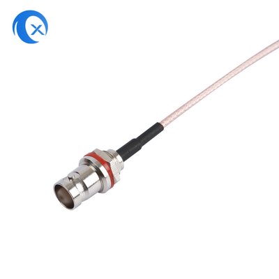 N-tipo cable del cable SMA de los montajes de cable coaxial del RF RG316 de puente del conector BNC de MMCX