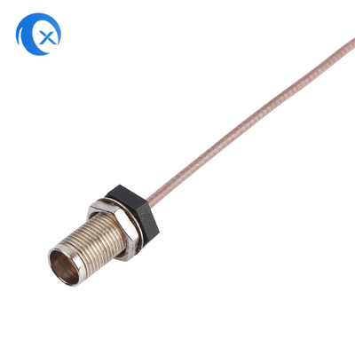 N-tipo cable del cable SMA de los montajes de cable coaxial del RF RG316 de puente del conector BNC de MMCX