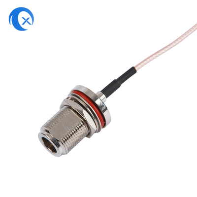 N-tipo cable del cable SMA de los montajes de cable coaxial del RF RG316 de puente del conector BNC de MMCX