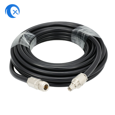 N-tipo hembra al cable de extensión de pequeñas pérdidas de los montajes de cable coaxial del varón LMR400 RF de SMA 50 ohmios para la antena 3G/4G/5G/LTE