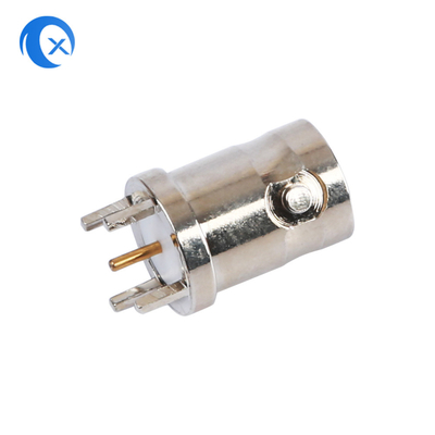 Conector de cable del hardware 1.5V BNC RF de la máquina del CNC 6GHZ impedancia de 50 ohmios