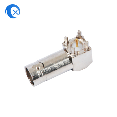 Conector de cable del hardware 1.5V BNC RF de la máquina del CNC 6GHZ impedancia de 50 ohmios