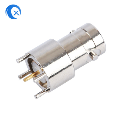 Conector de cable del hardware 1.5V BNC RF de la máquina del CNC 6GHZ impedancia de 50 ohmios