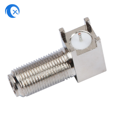 0 - 4 gigahertz del CNC de la máquina del hardware de la reflexión del tipo bajo conector del metal F