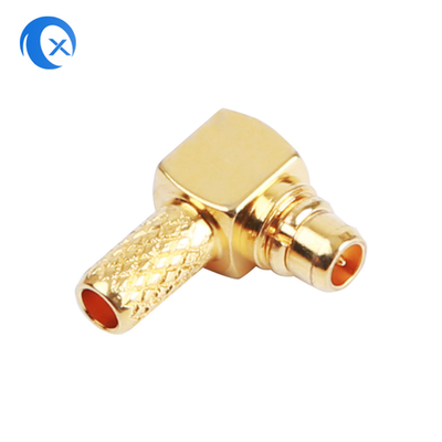 Piezas aéreas del conector de la máquina MMCX del CNC del conector del RF del metal para el adaptador del cable