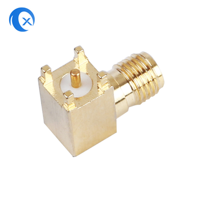El CNC de ángulo recto del conector hembra del soporte SMA del PWB trabaja a máquina la antena de los onnectors del RF del hardware