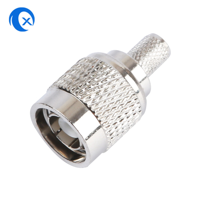 Montaje hembra-varón del conector coaxial del RF del hardware de la máquina del CNC del conector de TNC