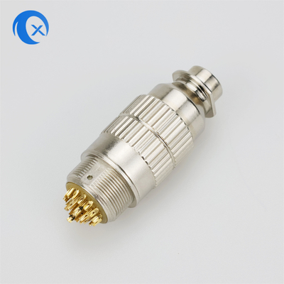 Nueva aleación 22pin Jack Connector micro circular de vaivén del cinc del metal de la llegada