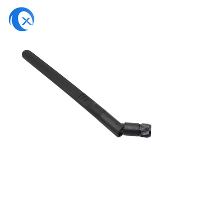 915MHz Omni WiFi Antenna RP-SMA Hombre Antenna de pato de goma para GSM y routers