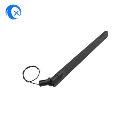 2.4G Ganancia alta 5 dBi Omni Paddle giratorio Antena WiFi a prueba de agua con cable volador para antena de enrutador