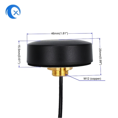GPS/Glona montajes de tornillo de antena con Fakra H y RG174 con IP68 impermeable Ventas calientes