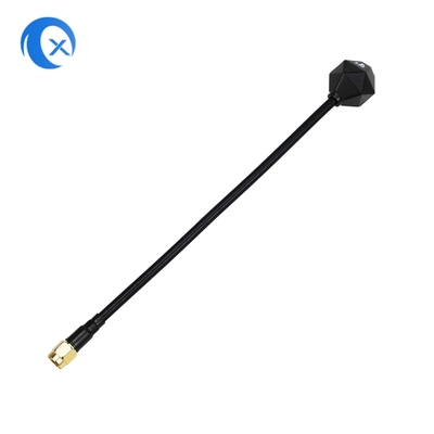 Alta ganancia 2DB Antenna de drones FPV de largo alcance con conector masculino SMA 4.9GHz/5.8GHz con RG141