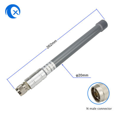 de la fibra de vidrio 6.7G antena omnidireccional de la banda ancha ultra con el conector macho de N