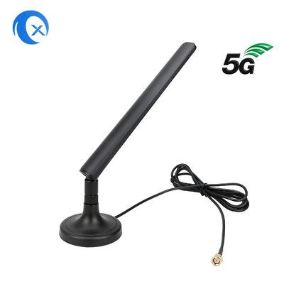 600MHz - antena del montaje magnético del conector de 6GHz SMA con el cable RG174